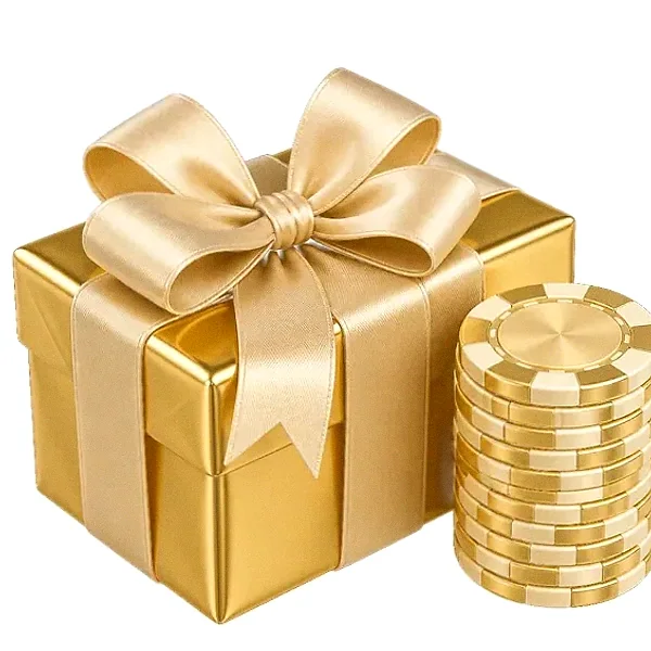 Gift box and chips — Casino Winbeast