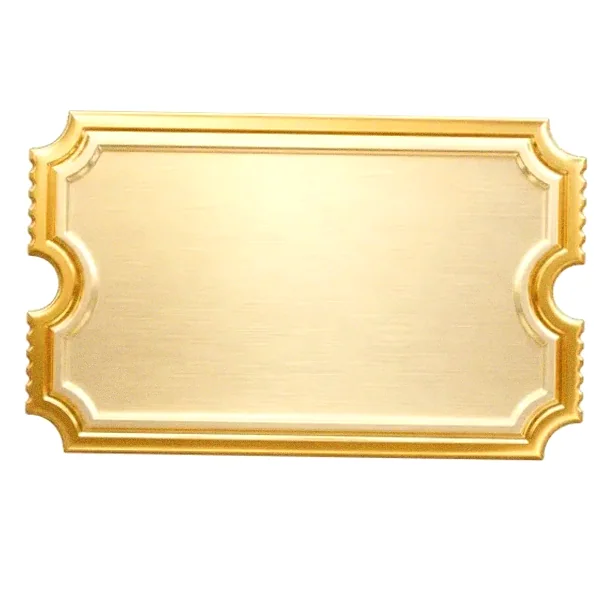 Blank ticket plaque — Casino Winbeast