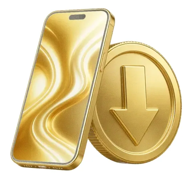 Smartphone and coin — Casino Winbeast