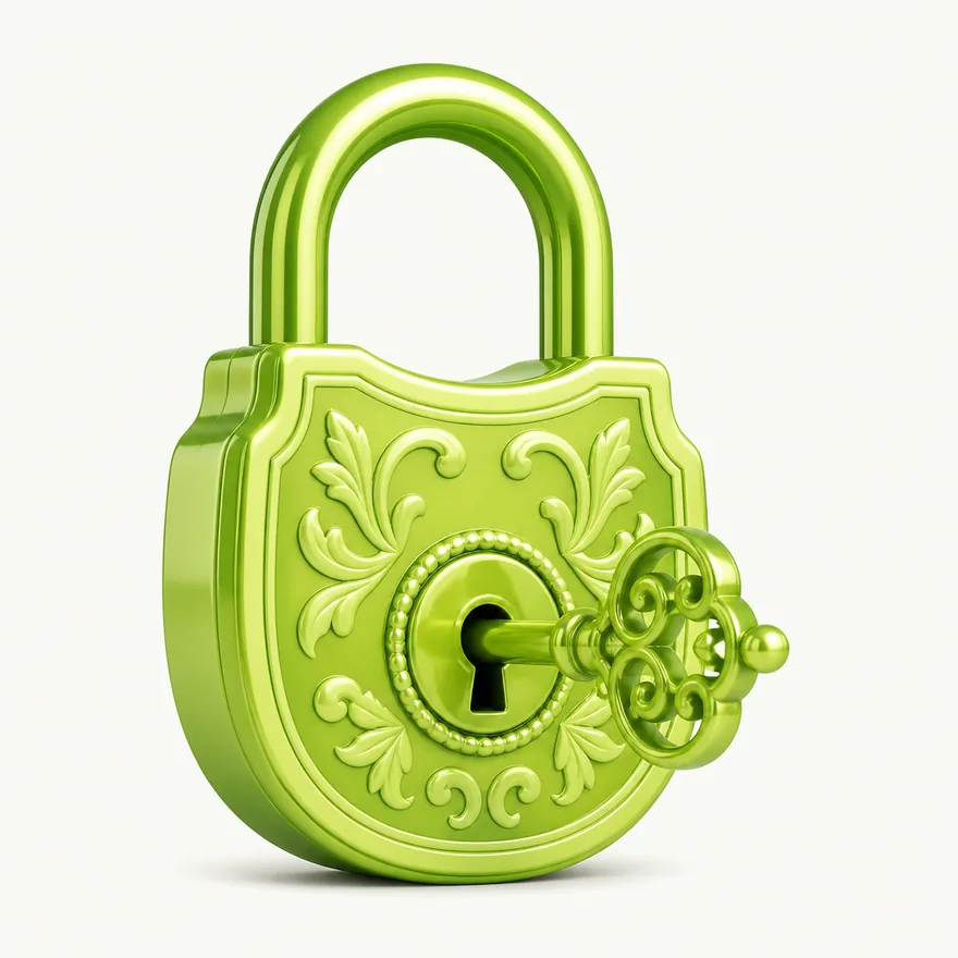 Padlock with key — Casino Winbeast