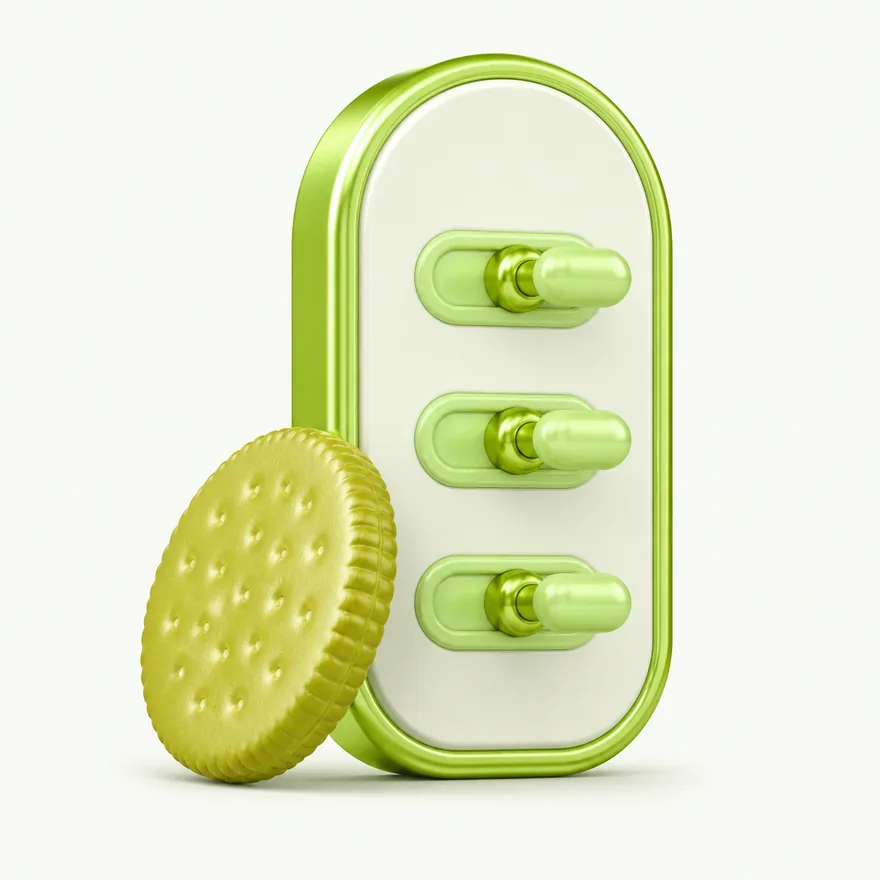 Biscuit with toggle panel — Casino Winbeast