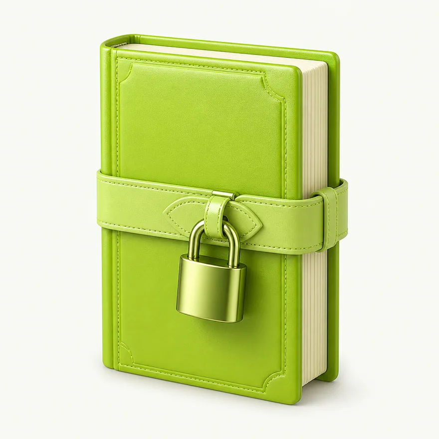 Book with padlock strap — Casino Winbeast