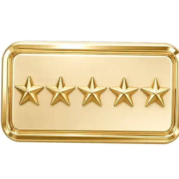 Five-star rating plaque — Casino Winbeast